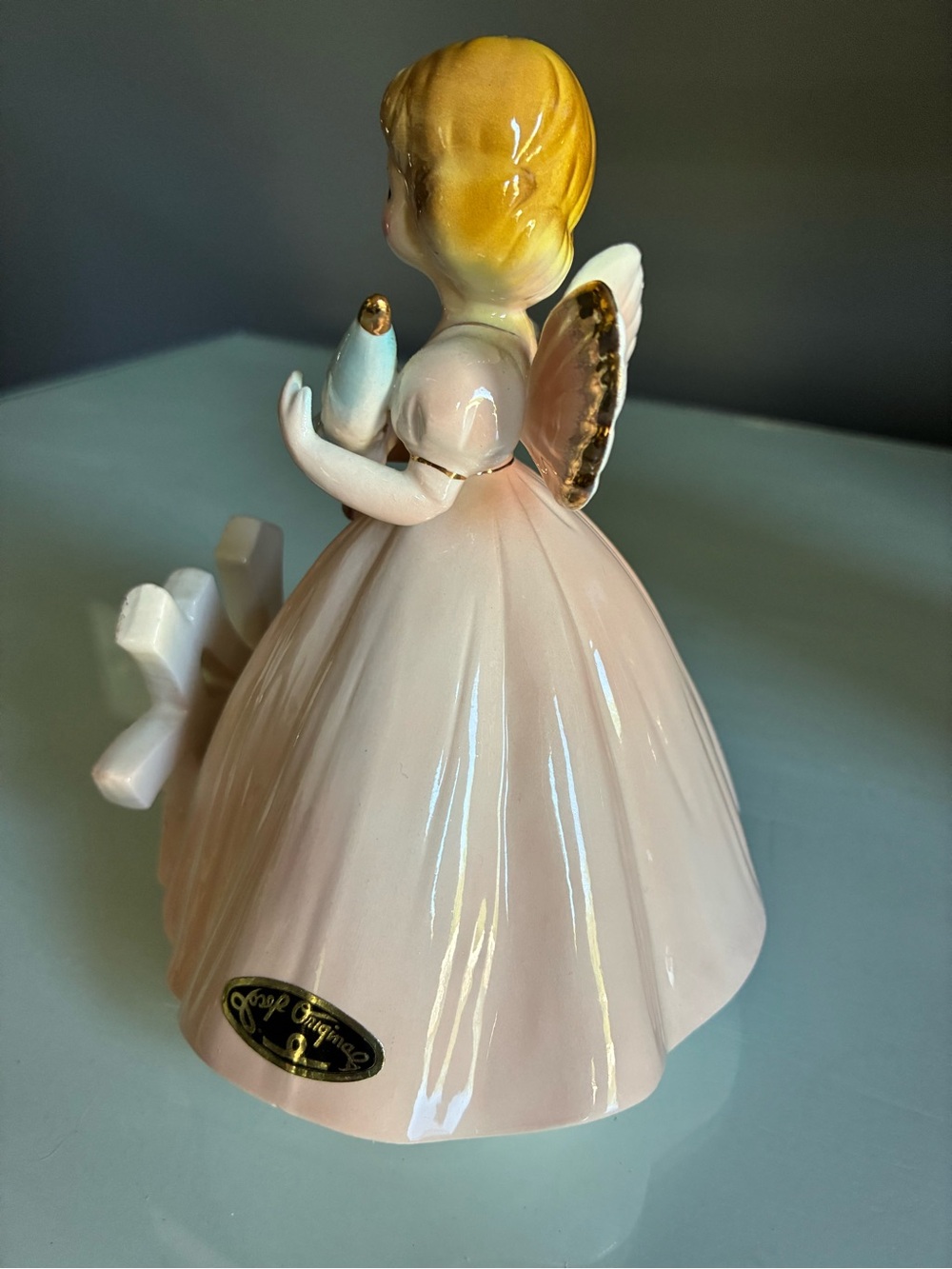 Vintage Josef Originals Birthday Girl Angel Fairy Number 14 in Series - Picture 4 of 6